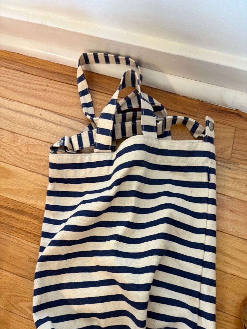 Sailor Striped baggu tote